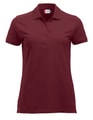 Dames Polo Clique Classic Marion 028246 Bordeaux